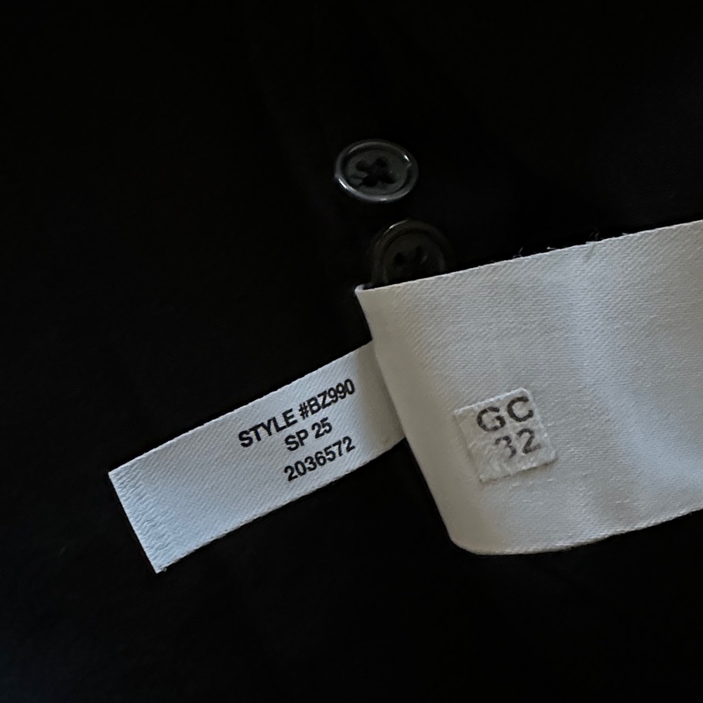 J. Crew Black Étienne oversized shirt in lightweight oxford - Picture 11 of 12